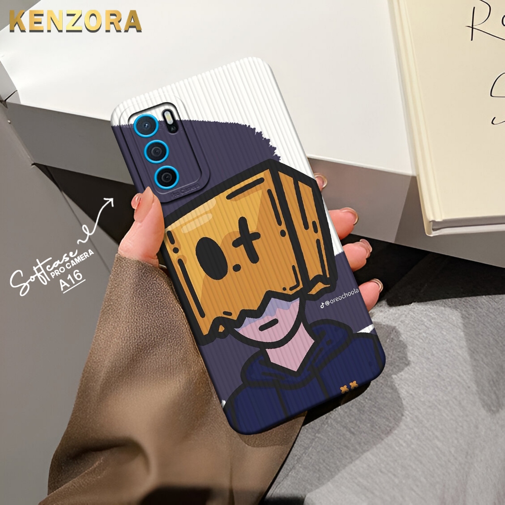 Case OPPO A16 - Kenzora case - Casing OPPO A16 - Case AESTETIK - Skin Handphone - Case Lucu