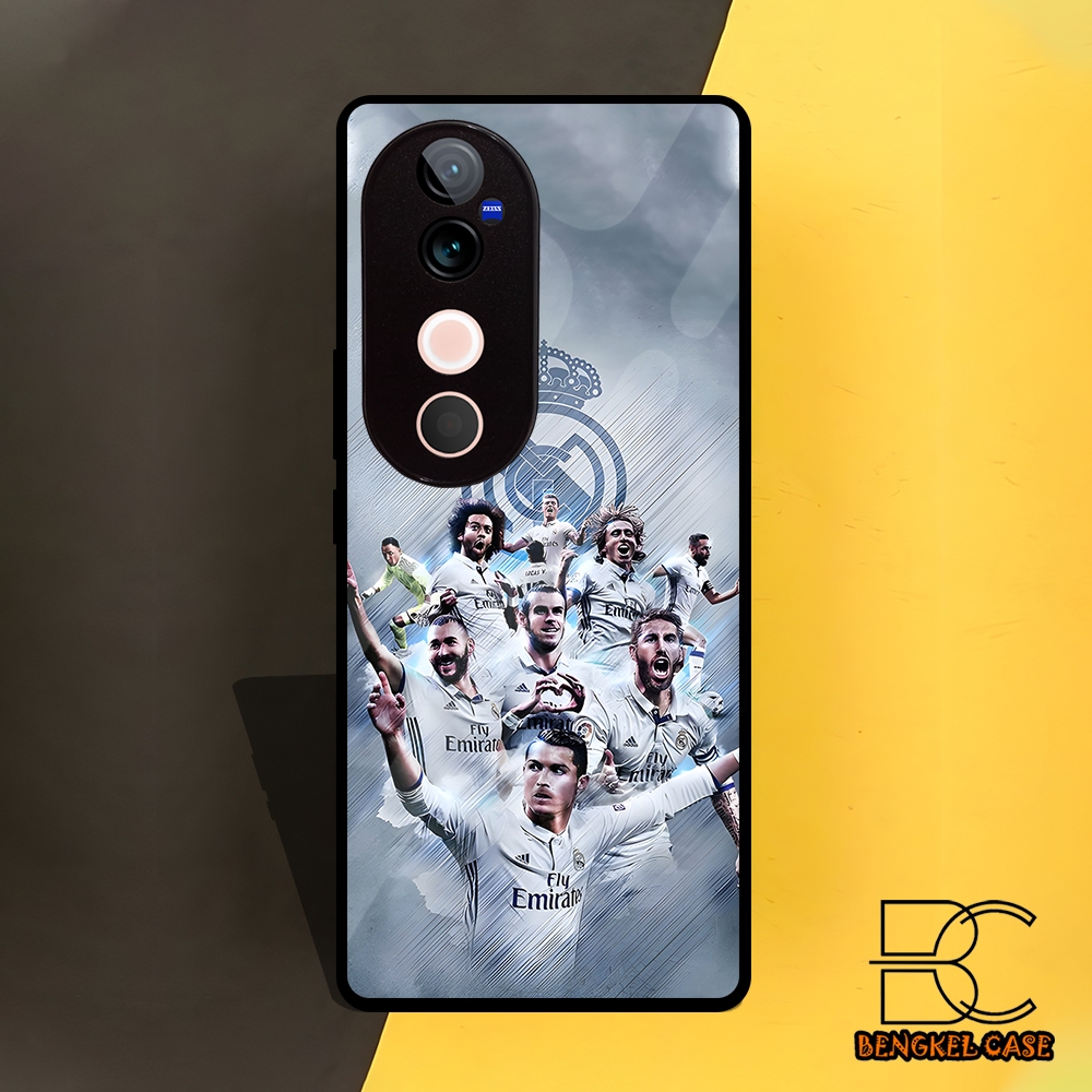 (BS57) Case Kilau Vivo V40 Casing Hp Vivo Pelindung Smartphone Motif TRIO BBC