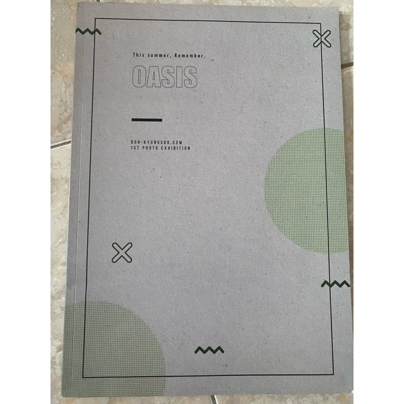 Photobook Kyungsoo D.O. EXO from Fansite oasis