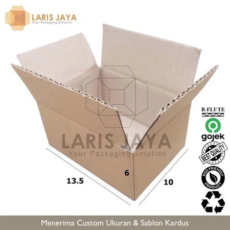 

KARDUS | BOX | KARTON PACKING ( 13.5 x 10 x 6 )