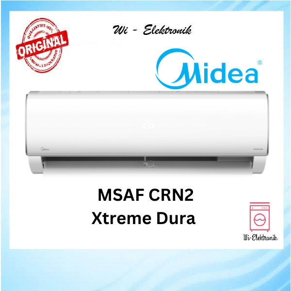 AC 1/2 PK MIDEA MSAF 05CRN 1/2PK Air Conditioner MSAF05CRN 05 CRN 0,5 PK 0,5PK Split Standard R32