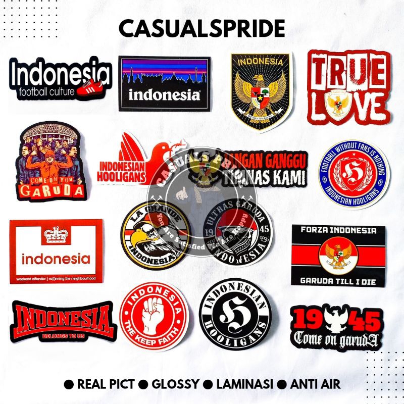 

Sticker Murah Timnas Indonesia Ultras Garuda LA Grande Hooligans Indonesia Anti Air