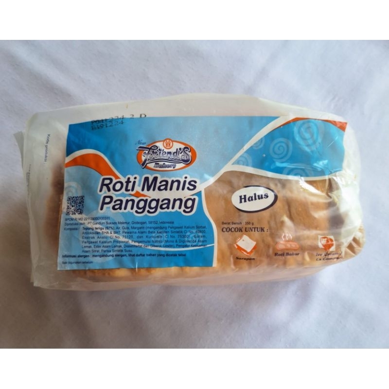 

Roti tawar manis