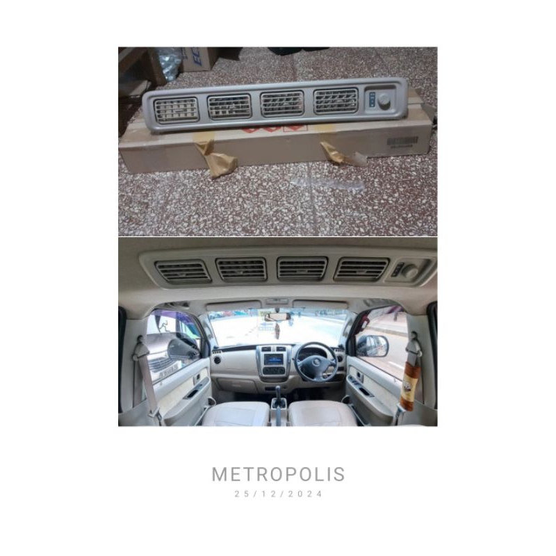 kisi ac grille ac belakang suzuki apv ertiga original