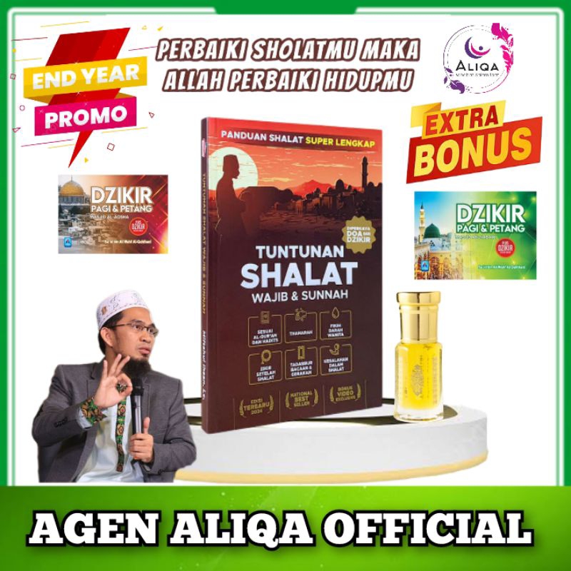 (ORIGINAL) Buku Tuntunan Sholat Wajib Sunnah Asli Ust Adi Hidayat