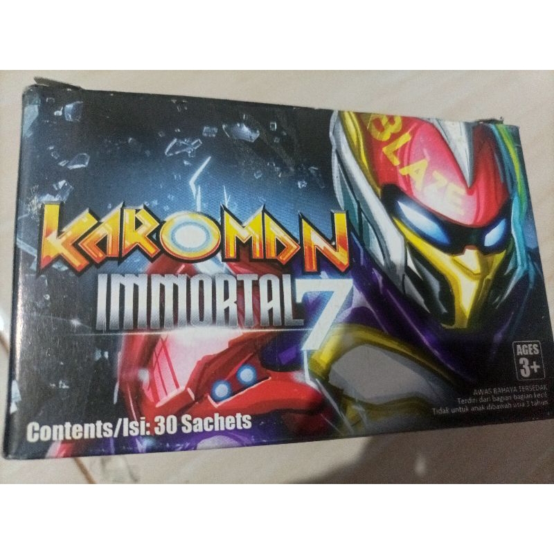 Karoman Immortal 7 - K-PAD Card - 1 Box Isi 30 Pcs