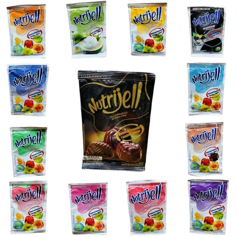

Nutrijell Jelly Powder 10gr kemasan ekonomis promo murah