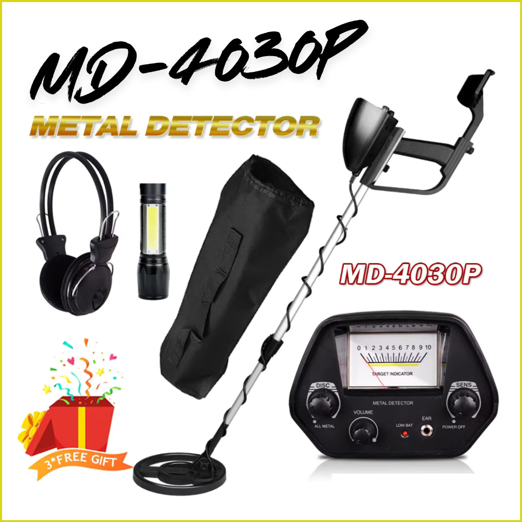DS KingDetector MD 4030P Alat Pendeteksi Emas Dalam Tanah / Detektor Logam Mulia Jarak Jauh