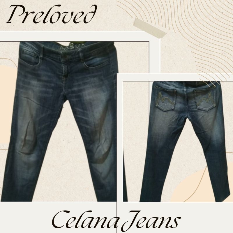Preloved Celana Jeans | Celana Jeans Wanita | Celana Panjang levis