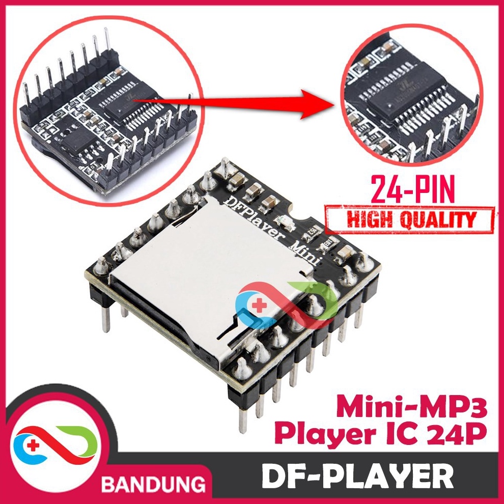 DFPLAYER DF PLAYER MINI MP3 PLAYER MODULE FOR ARDUINO MP3TF16P
