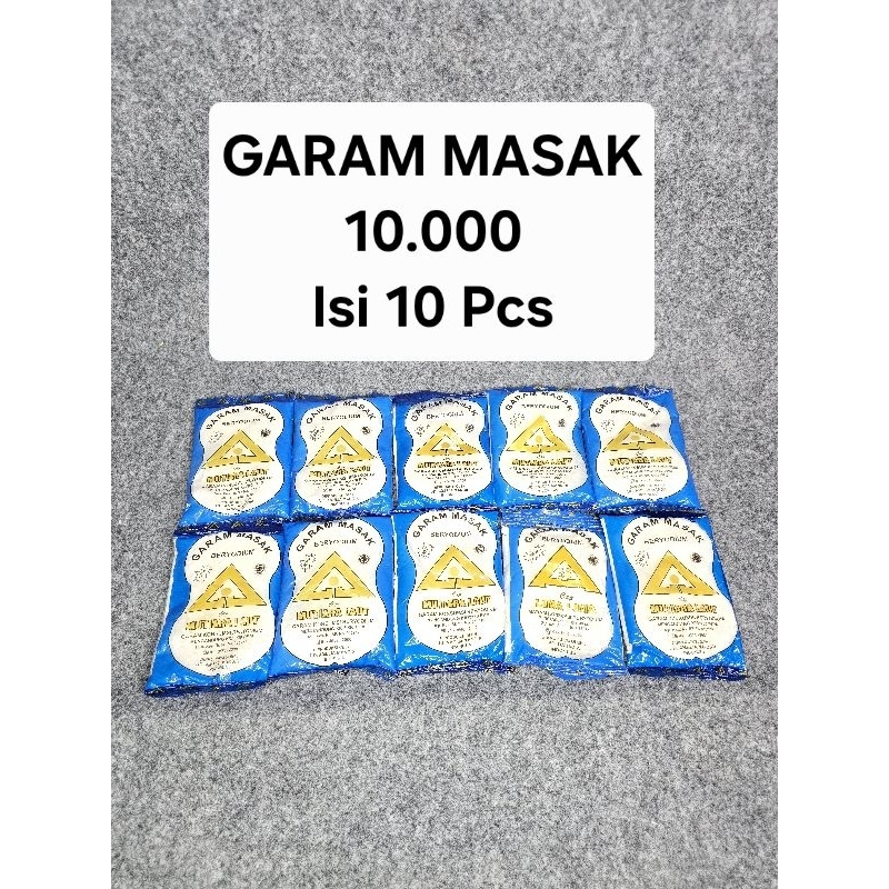 

GARAM MASAK UK 100gr ISI 10 Pcs SUPER HEMAT Salt