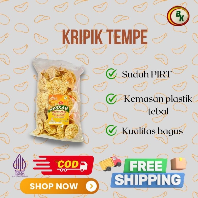 

Kripik Tempe 300gr