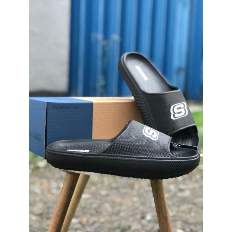 Sandal Slide Eva Skechers Sandal Slipon Pria Sandal Slop Eva Sandal Flipflop