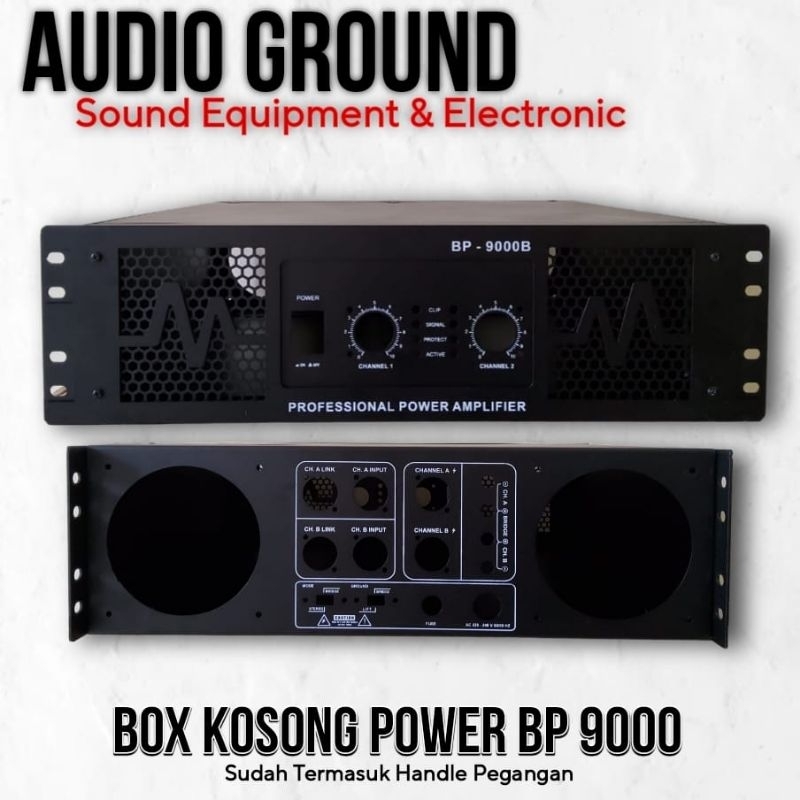 BOX KOSONG POWER 3U MODEL TD CLASS BP 9000 POLOS