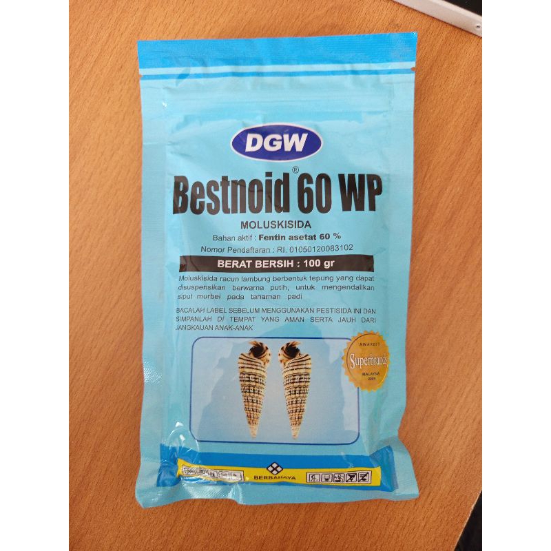 Bestnoid 60WP 100gr - Racun Keong