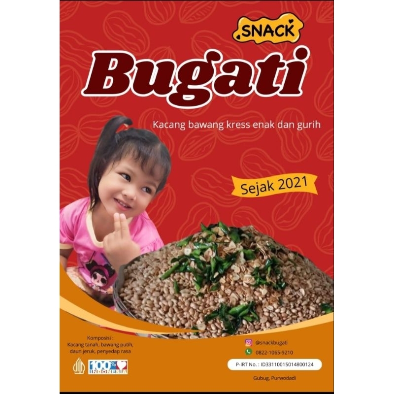 

Kacang Bawang Kress 500gr