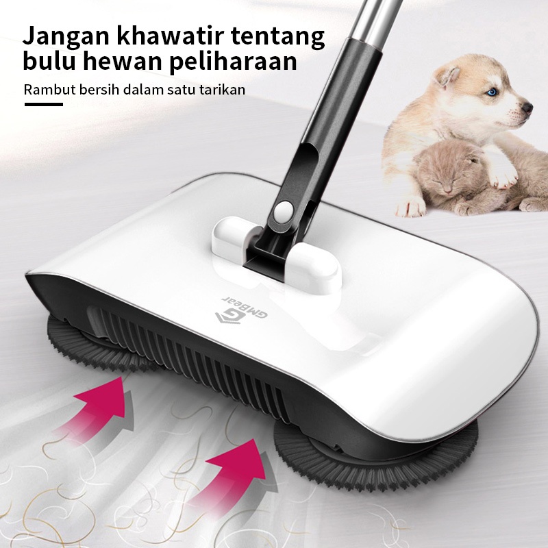 BIG PROMO Sapu Lantai Otomatis 1085 - Ultra Broom Sapu Dorong Alat Pembersih Lantai Otomatis