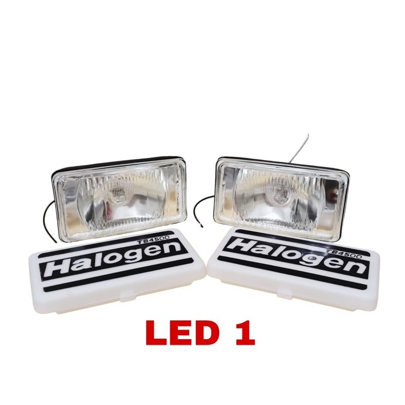 Lampu Sorot Kabut Fog Lamp Kotak Mobil 12 Volt
