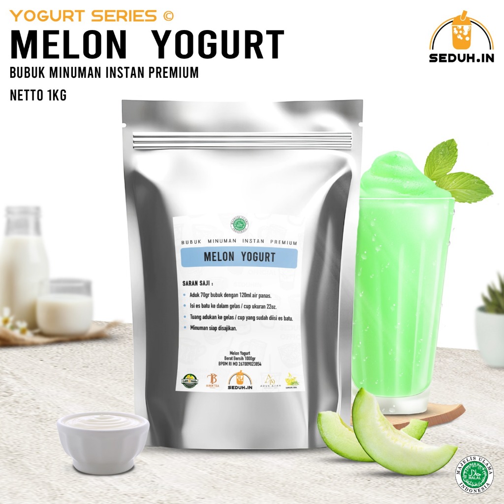 

Yogurt Melon 1KG / Bubuk Minuman Premium