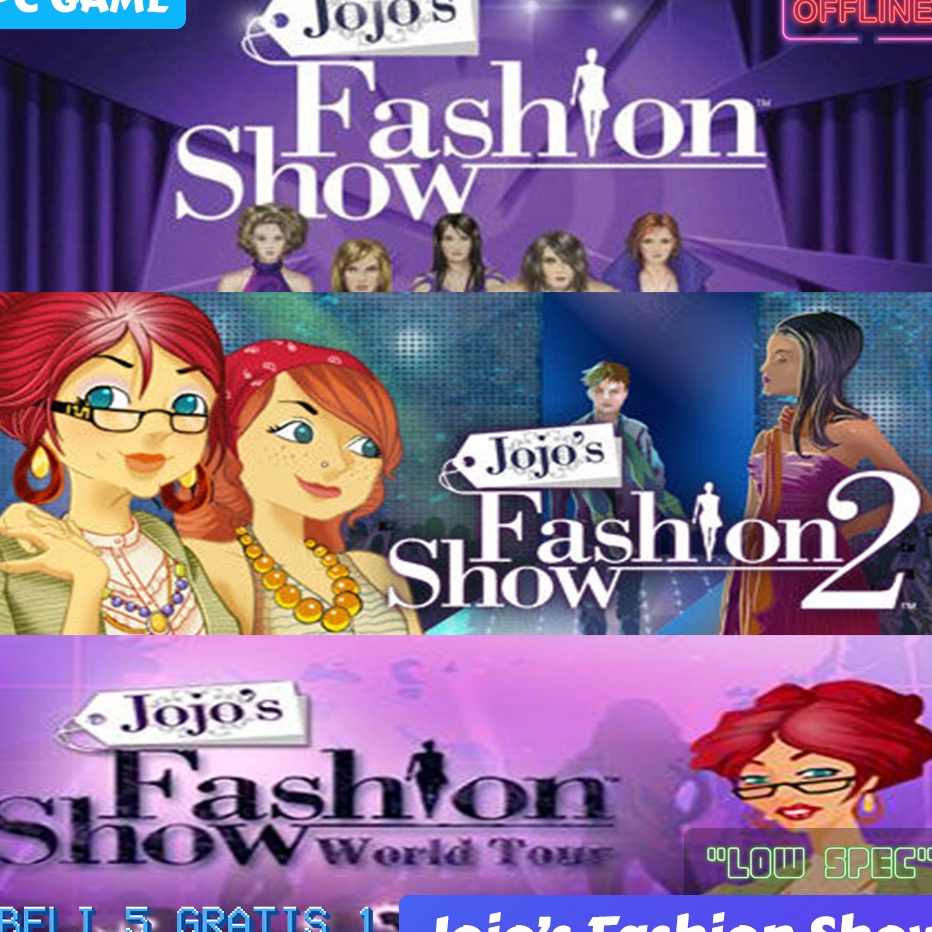 Jojos Fashion Show Lengkap  Koleksi Jojo Fashion Show  Game PC