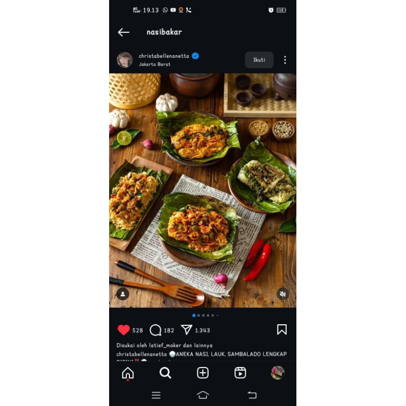 

paket nasi bakar