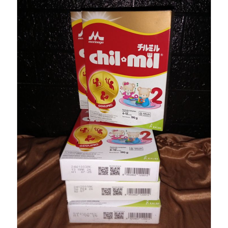 

KARDUS BEKAS SUSU CHIL MIL Morinaga 190g 6-12 bulan