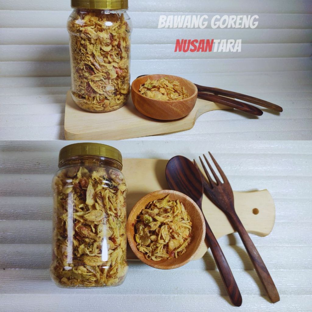 

RB Bawang Goreng Asli Sumenep Renyah dan Enak 250 gram Asli Tanpa Campuran Termurah Cod free packing
