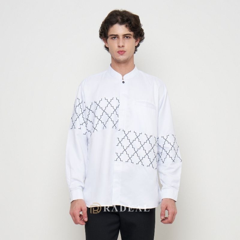 RDL - Kemko pria dewasa lengan panjang | kemko koko pria dewasa lengan panjang motif batik