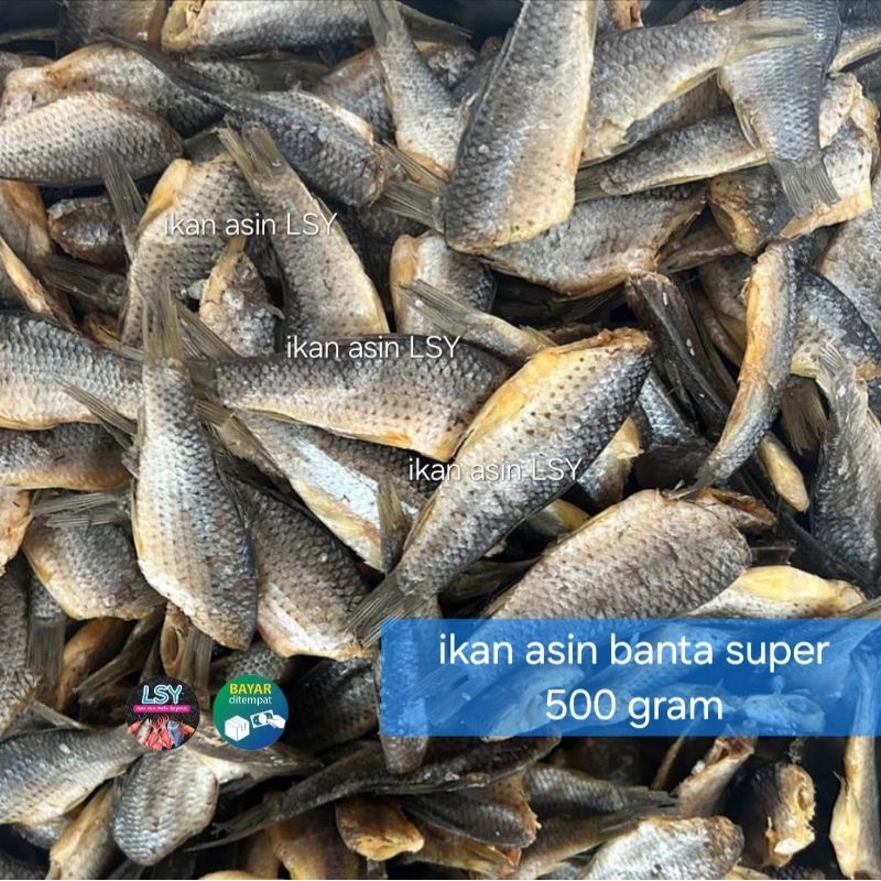 

ikan asin banta super 500gram