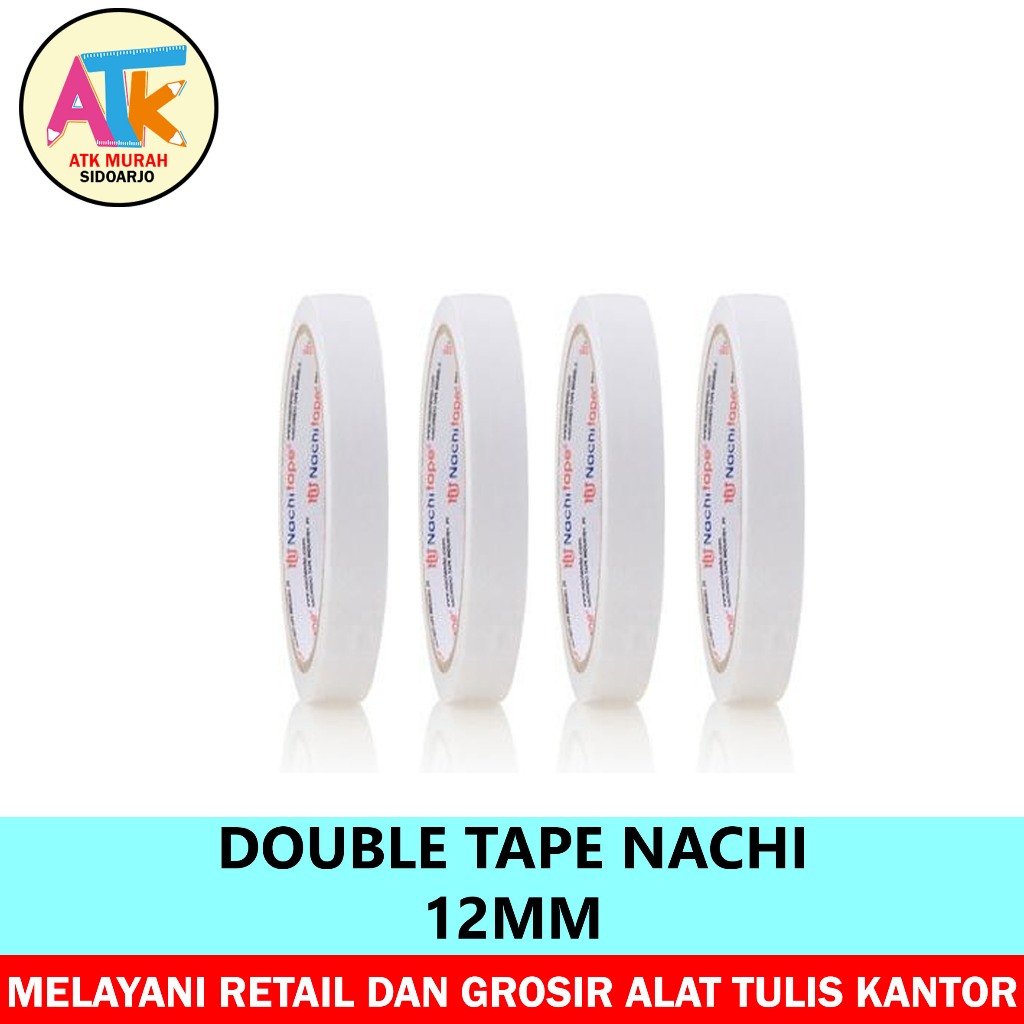 

DOUBLE TAPE NACHI 12MM X 10Y X 160R