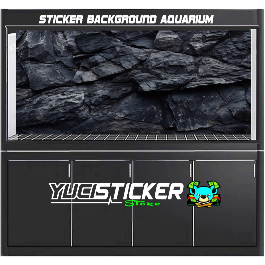 STICKER BACKGROUND AQUARIUM/ STICKER ALAS BACKGROUND AQUARIUM