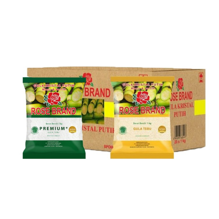 

Gula Kristal Putih Rose Brand 1Kg