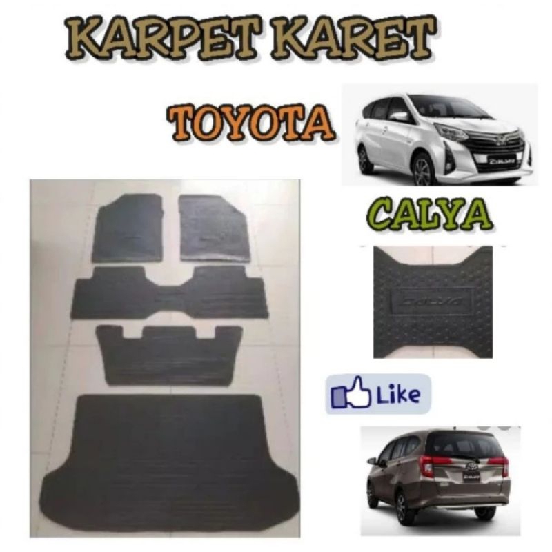 Karpet Karet Lantai Mobil CALYA
