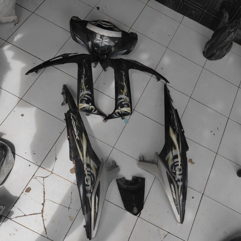 cover bodi sayap kanan kiri xeon karbu xeon rc 125 xeon gt original