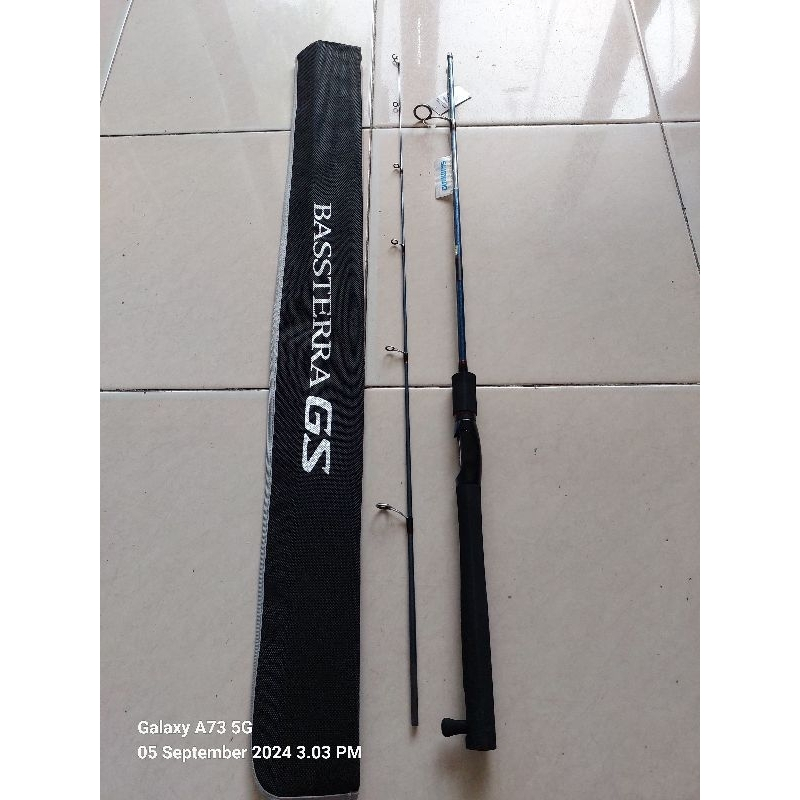 Joran Shimano Bassterra GS 256F (168cm) Joran Galatama Galapung Shimano Original