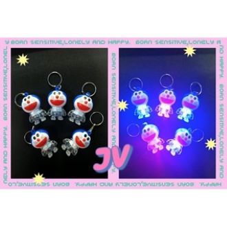 GANTUNGAN KUNCI LED KARAKTER DORAEMON