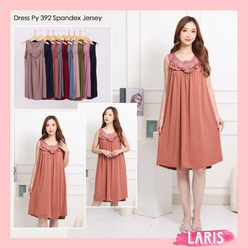 Laris - SEXY  LINGERIE BIG SIZE  LD 140  baju tidur sexy jumbo PY 392 JERSEY