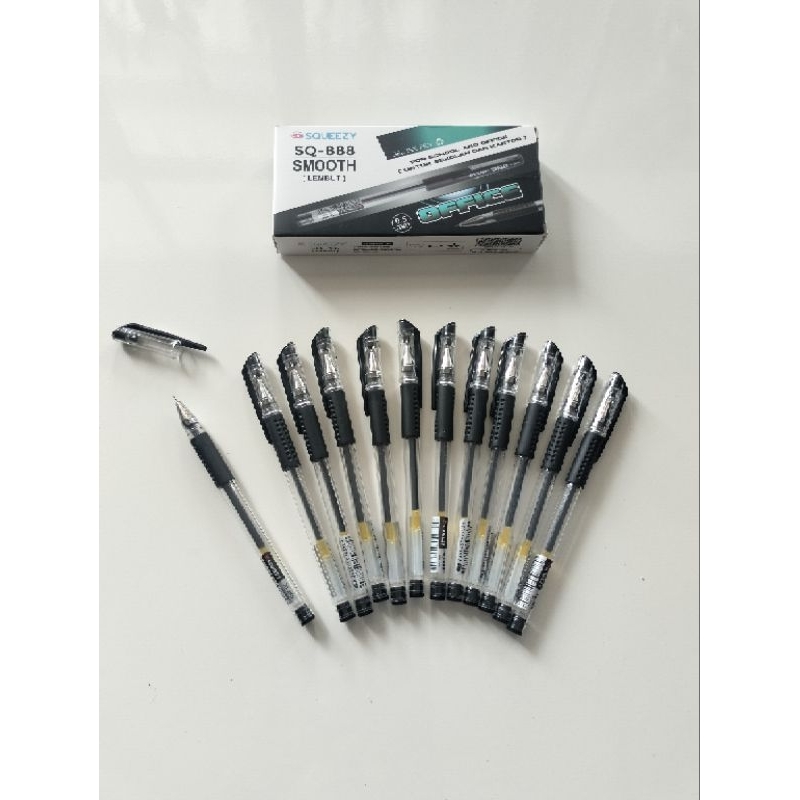 

PULPEN GEL 0,5MM SQUEEZY OFFICE ISI 12PCS