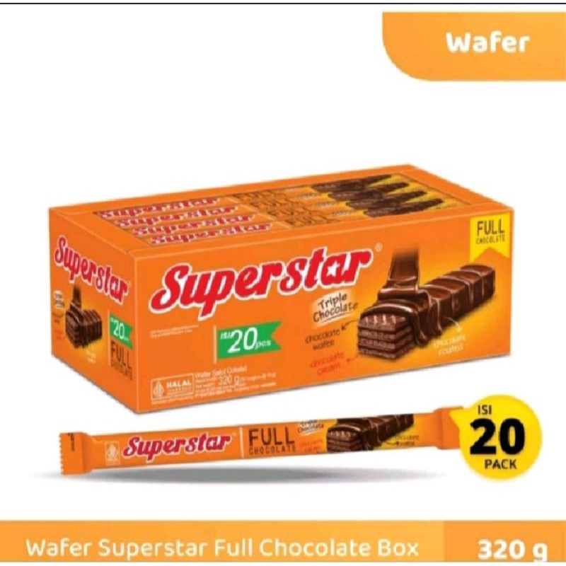 

SUPERSTAR WAFER 2000 ( HARGA PER PACK iSi 20 pcs )