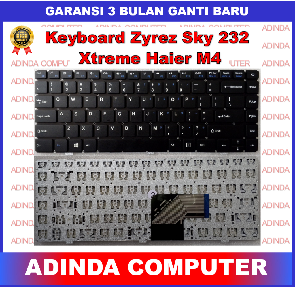 Keyboard Axioo Zyrex SKY-232 Sky 232 Xtreme Haier M4