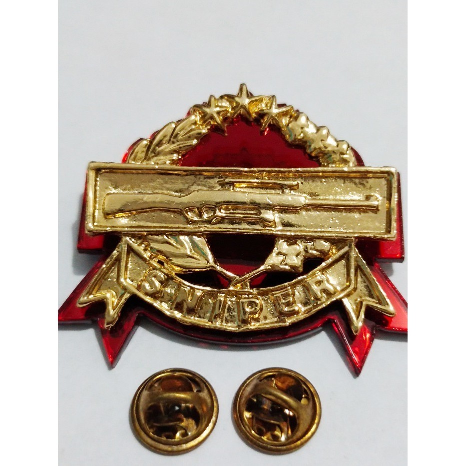 Aksesoris Brevet Perwira Mika - Wing SNIPER Pendek Atau Panjang