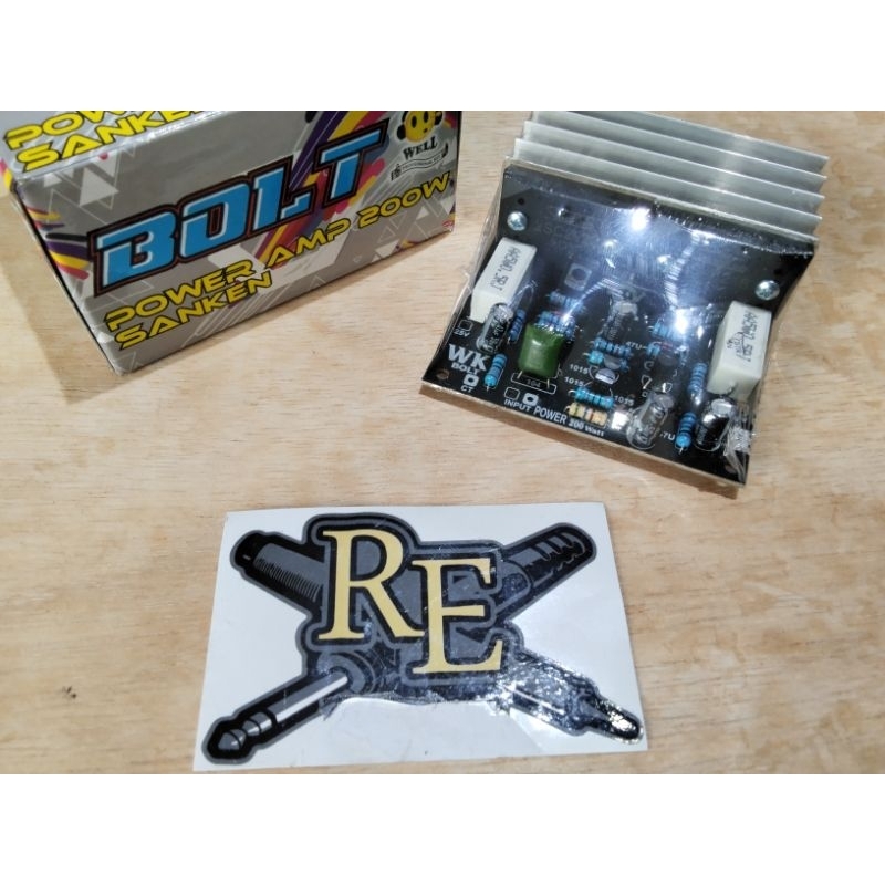 Kit power amp 200watt Sanken Bolt