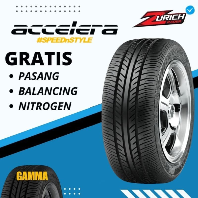 Ban Mobil 165 55 R13 Merek Accelera Gamma Ukuran 165/55 R13