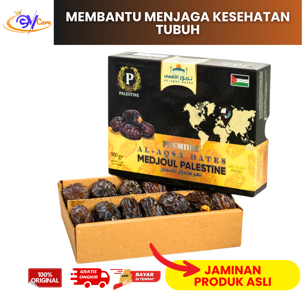 

Kurma Medjool Palestine Premium Dates Palm Fruit