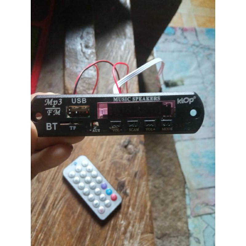 Modul MP3 Bluetooth Bekas Pakai Untuk Speaker