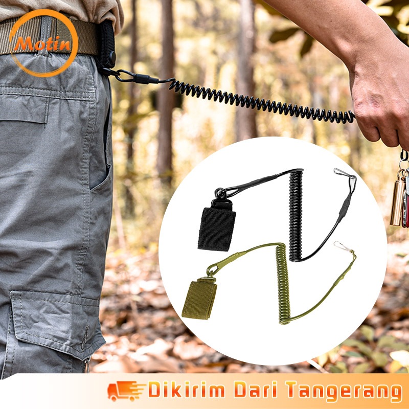 Tali Pengaman Pistol Lanyard Strap Tali Pengaman Pistol Safety Rope