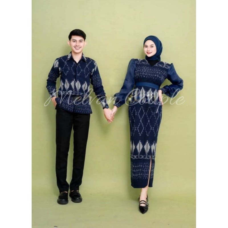 KARTINI BAJU TENUN COUPLE - BAJU TENUN - COUPLE TENUN - BAJU TENUN COUPLE PASANGAN