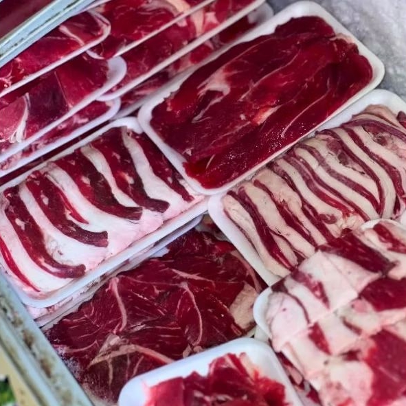 

Beef Slice Low Fat Shortplate Daging Sapi Tipis Shabu Suki 500 Gram