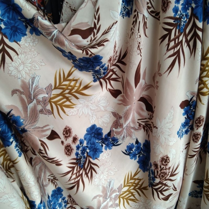 Kain armani silk | Harga/0,5m | bahan armani silk motif  | bahan armani silk  | kain armani silk....