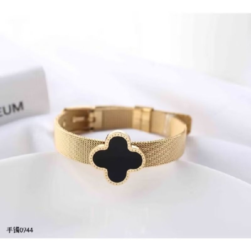 gelang titanium 0944 tali jam anti karat perhiasan wanita 944